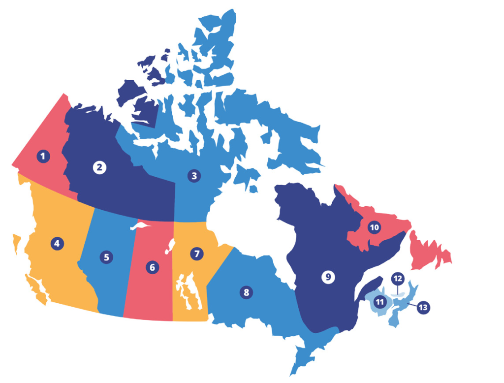 What are the weather conditions of Canada throughout the year? - Surat ...